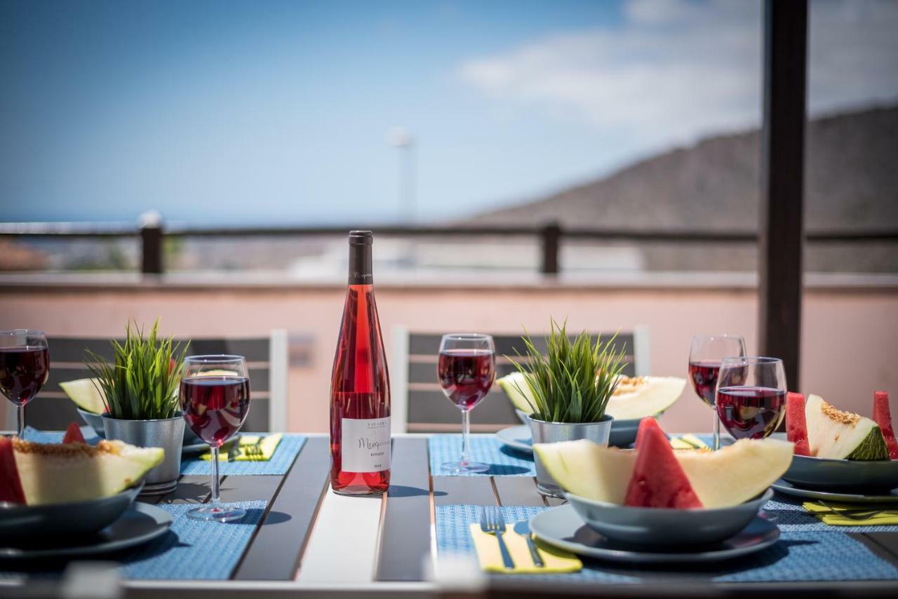 2 Charming Villa Private Pool And Sea View Costa Adeje  Luaran gambar